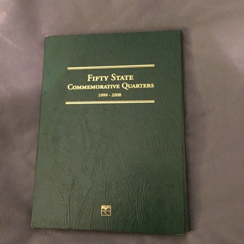 50 state commemorative quarters & book